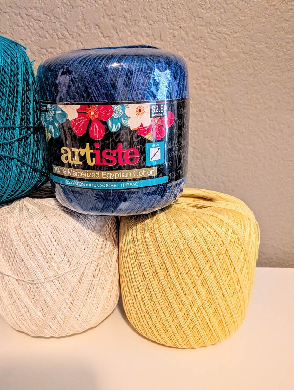 Crochet Thread Assorted Colors - 7 Spools - Picture 3 of 5